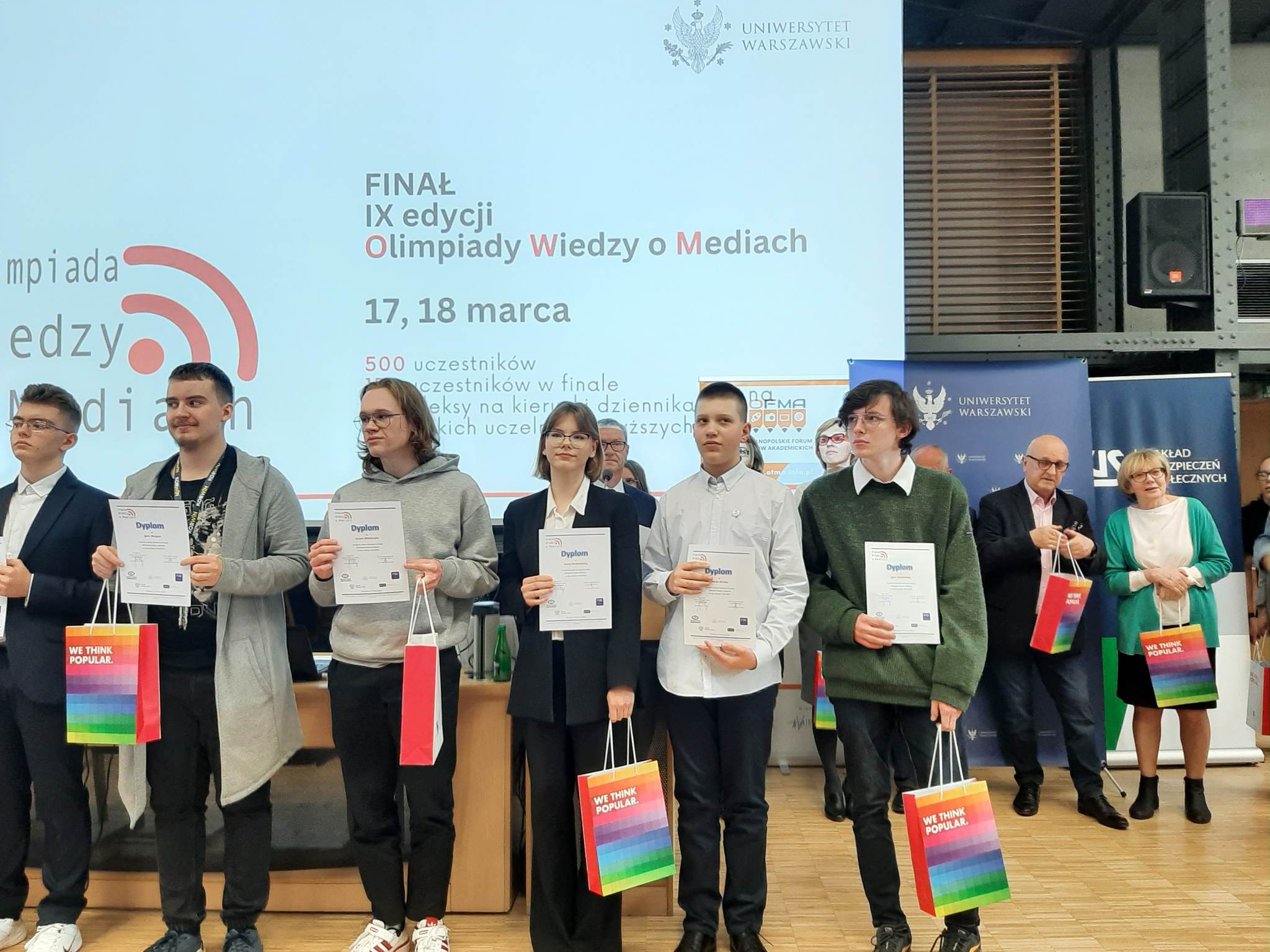 Finał Olimpiady Wiedzy o Mediach