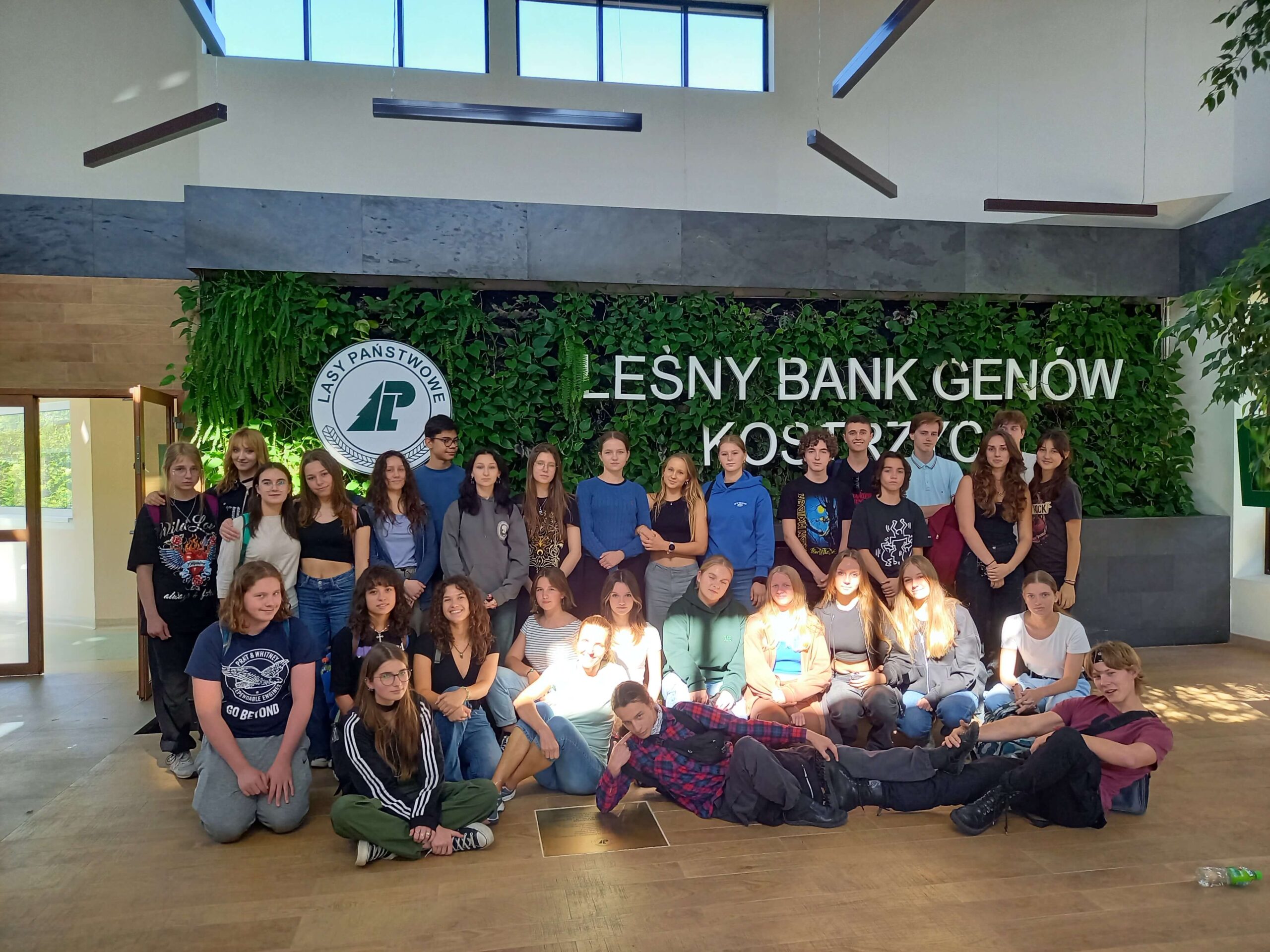 Klasa 2i w Banku Genów Leśnych w Kostrzycy oraz Świątyni Wang